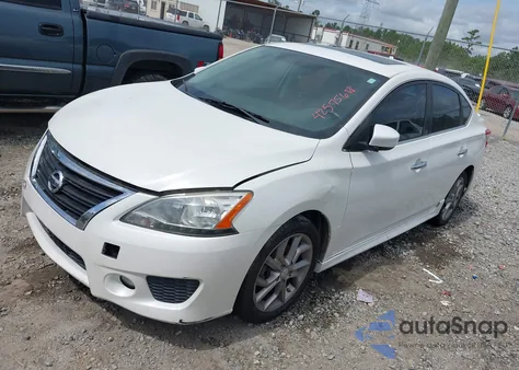 2013 Nissan Sentra Sr из США, поврежденный, VIN 3N1AB7APXDL712496